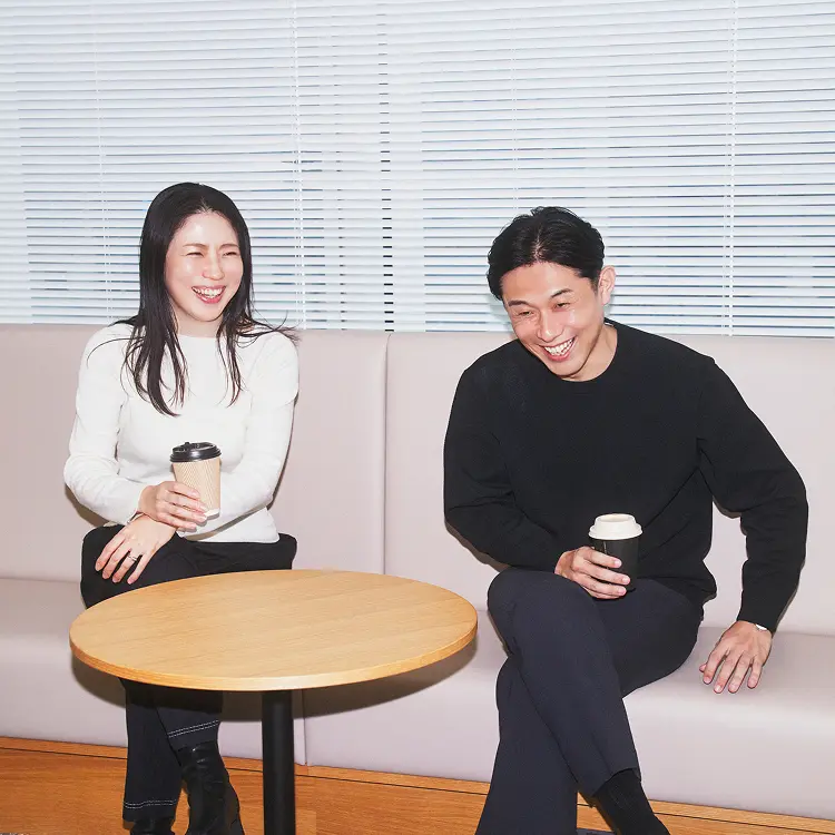 同期とだったら「悩み」ごとを「笑い」ごとにできる