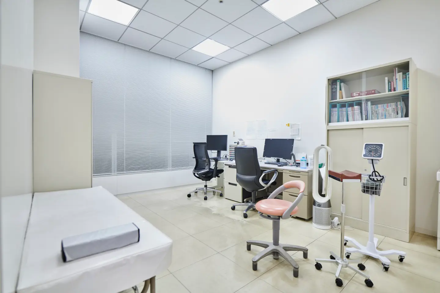Inside the clinic